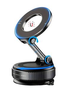 360° Magnetic Phone Holder for Car | Strong Suction Car Mount | MagSafe Compatible | All Smartphones