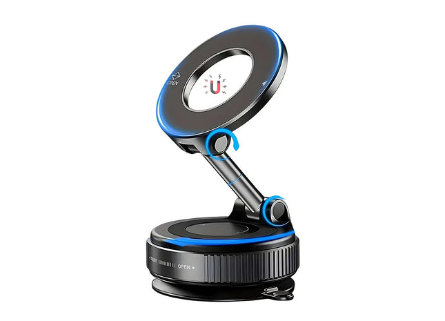 360° Magnetic Phone Holder for Car | Strong Suction Car Mount | MagSafe Compatible | All Smartphones