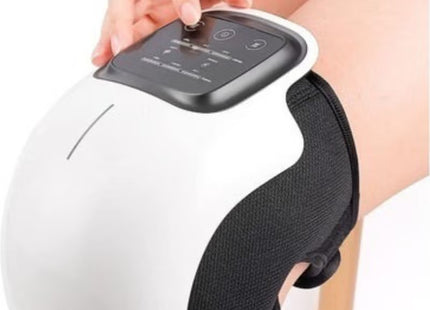 Knee Massager with 9-Level Heat & Vibration – Cordless Electric Therapy, LED Display, Pain Relief for Arthritis, Injury & Joint Care