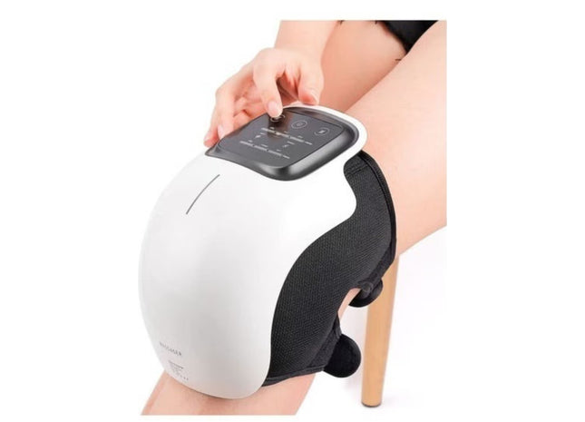 Knee Massager with 9-Level Heat & Vibration – Cordless Electric Therapy, LED Display, Pain Relief for Arthritis, Injury & Joint Care