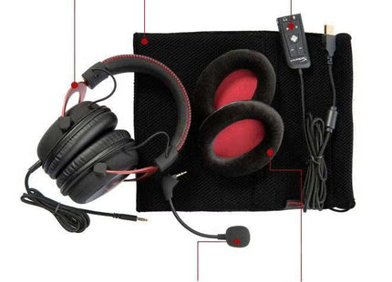 Cloud II Gaming Headset for PC And PS4 And Xbox One Nintendo Switch Red Wired