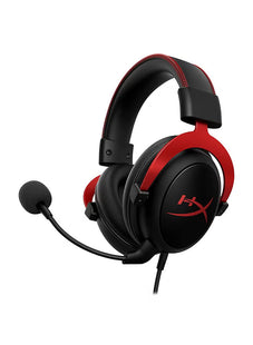 Cloud II Gaming Headset for PC And PS4 And Xbox One Nintendo Switch Red Wired