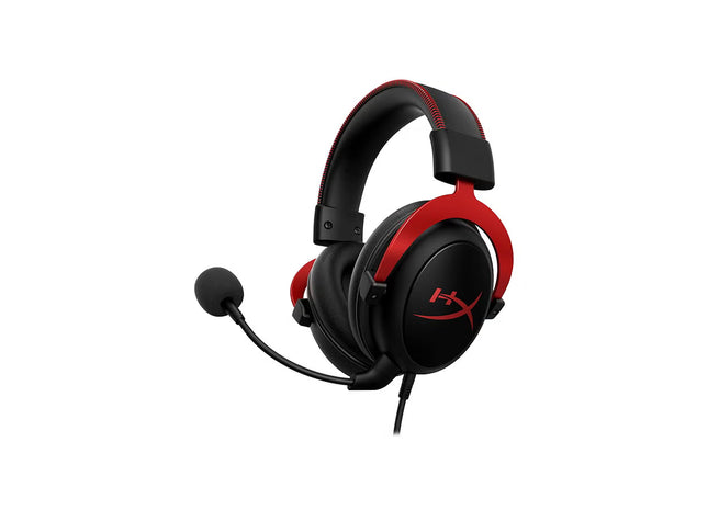 Cloud II Gaming Headset for PC And PS4 And Xbox One Nintendo Switch Red Wired