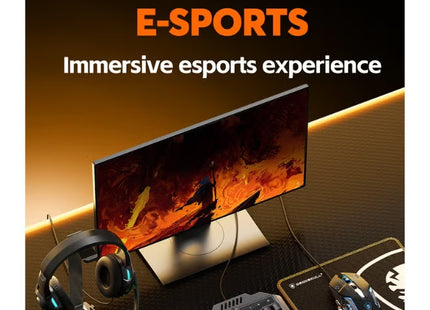 Gaming Keyboard Mouse Headset and Mousepad Combo, RGB LED Backlit Gaming Keyboard Bundle, USB Wired Keyboards Combo for PC Gamer, Xbox, PS5 Users