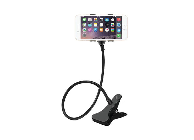 Flexible Phone Holder And Mount Black