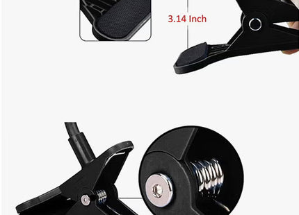 Flexible Phone Holder And Mount Black