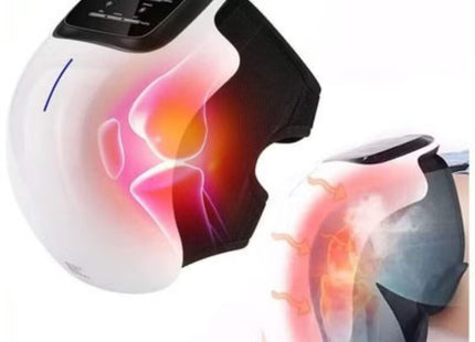 Knee Massager with 9-Level Heat & Vibration – Cordless Electric Therapy, LED Display, Pain Relief for Arthritis, Injury & Joint Care