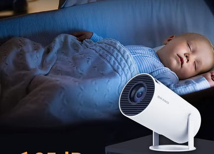 Portable Projector Pocket 5G WIFI Android11.0 Support 130 Inches Home Theater Full HD